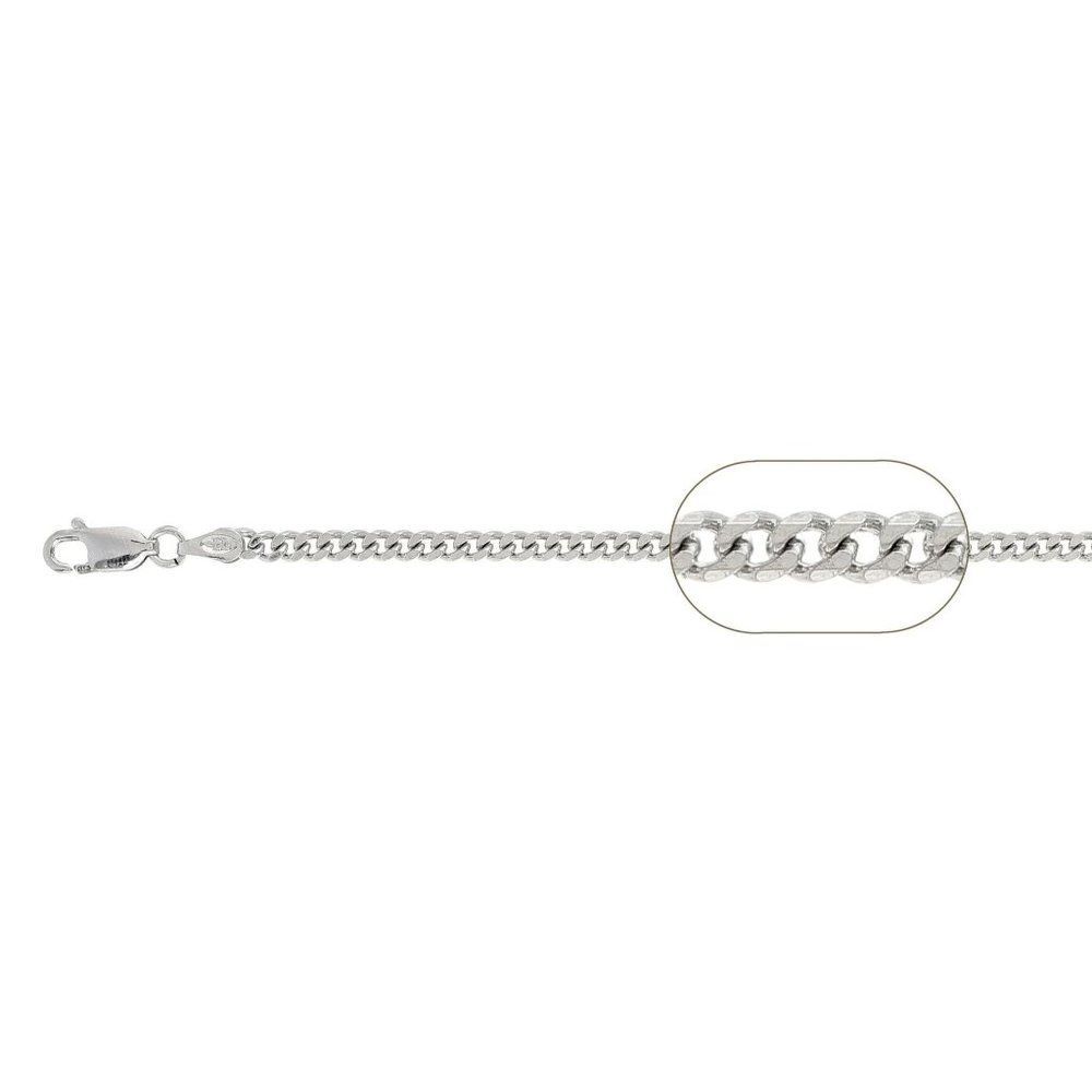3MM Curb Chain .925 Solid Sterling Silver 22"